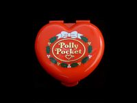 Polly Pocket Christmas Compact Playset