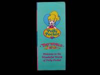 Polly Pocket 1995 Tiny World booklet folder