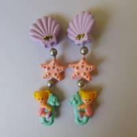 1991 Seashell dangly earrings (1)