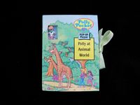 Polly Pocket Pop up Book Polly at animal world