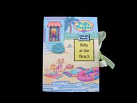 Polly Pocket pop up book Polly at the beach