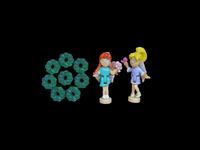 2000 Emerald Garden Polly Pocket popjes