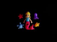 2020 Tiny Games dark blue fish Polly Pocket (5)